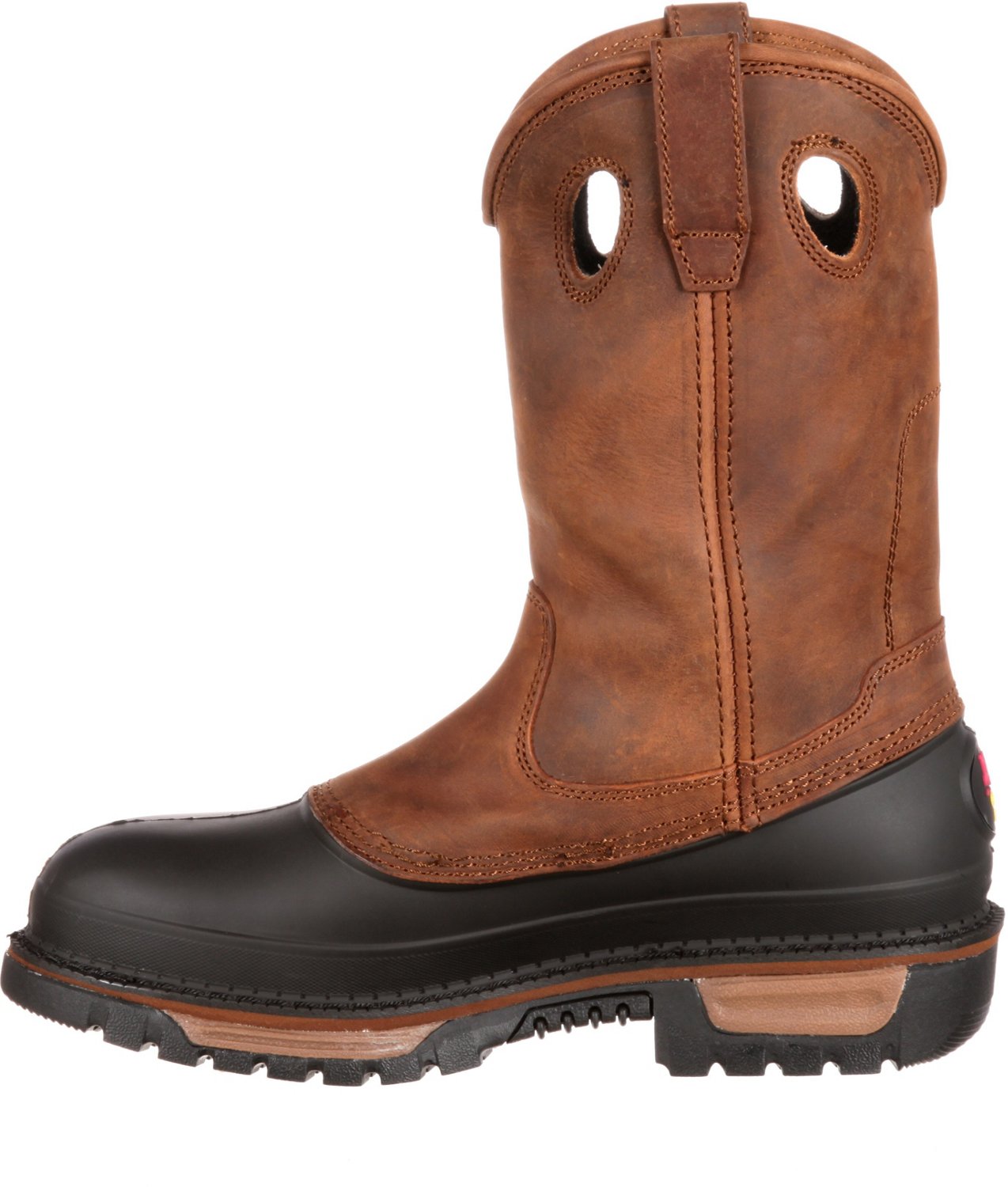 Georgia Men's Muddog Waterproof Wellington Steel Toe Work Boots - view number 2