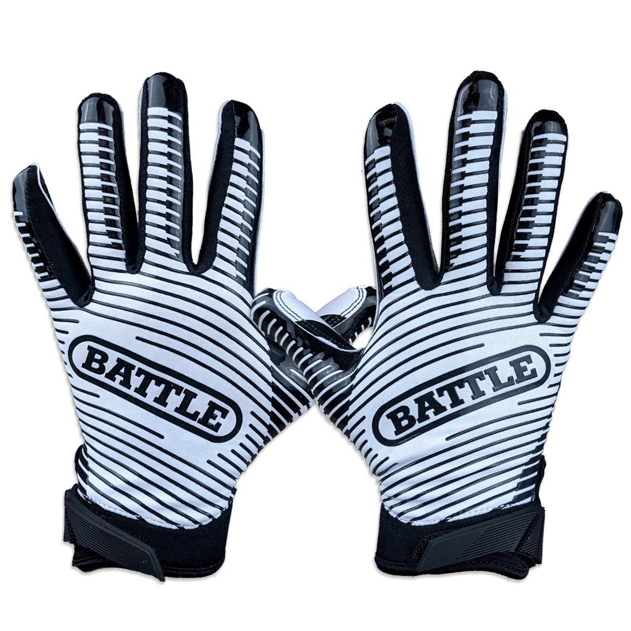 Battle Adults' Beware of Dog Football Gloves - view number 2
