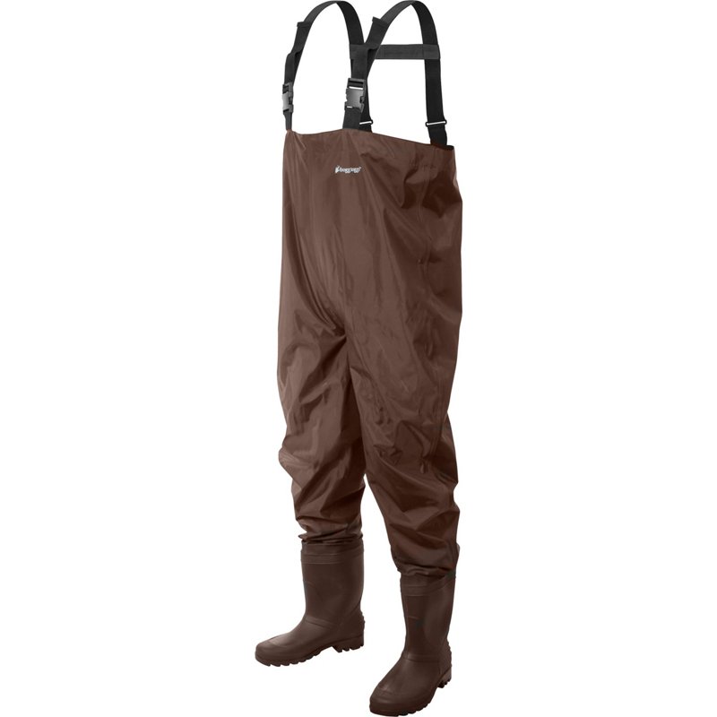 Frogg Toggs Men's Rana PVC Lug Chest Wader Brown, 8 - Waders at Academy Sports