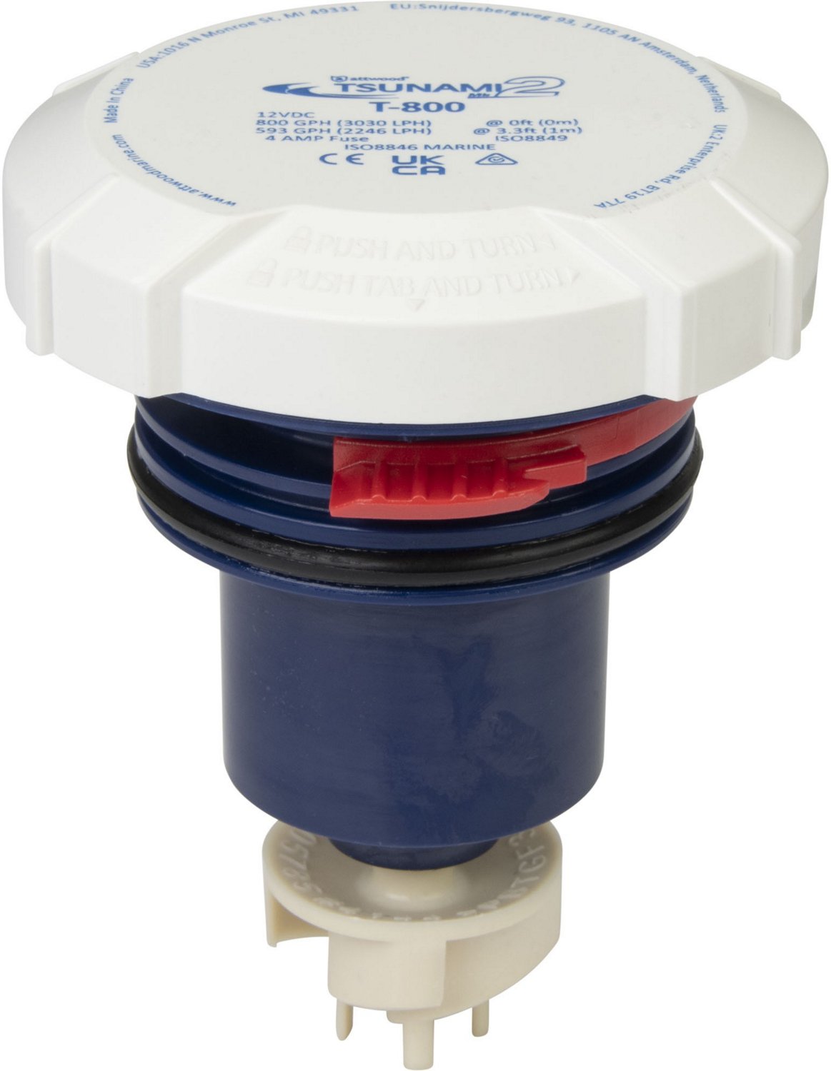 Attwood Tsunami 800 Mk2 Bilge Pump Replacement Cartridge