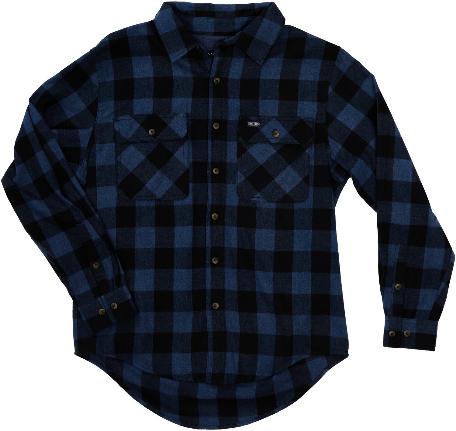 Smith's Workwear Men's Buffalo 2-Pocket Flannel Shirt - view number 5