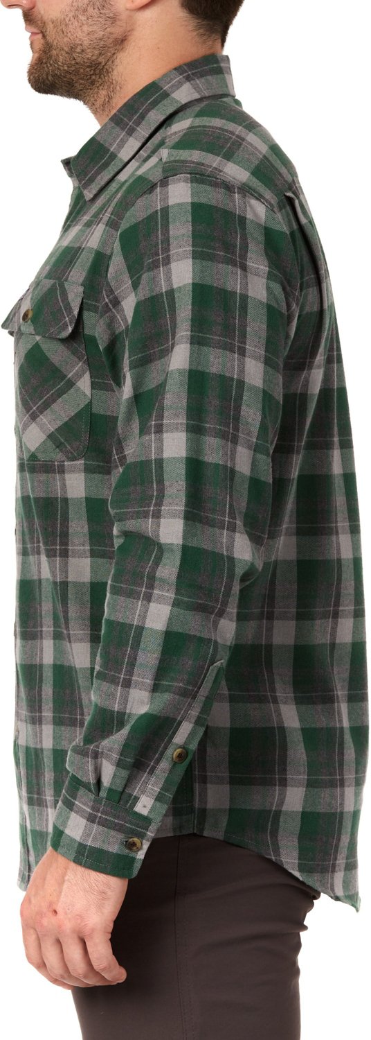 Smith's Workwear Men's Plaid 2-Pocket Flannel Shirt - view number 2