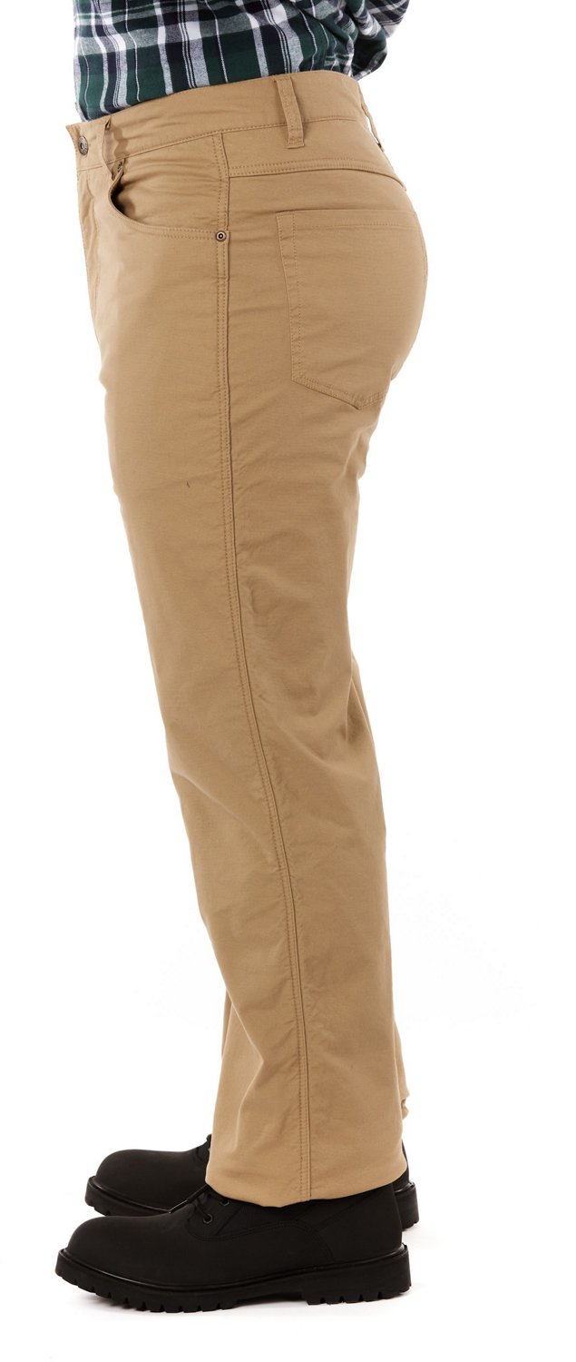 Smith's Workwear Men's Print Fleece Lined 5-Pocket Canvas Pants                                                                  - view number 2