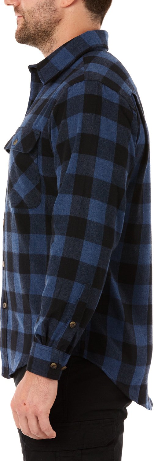 Smith's Workwear Men's Buffalo 2-Pocket Flannel Shirt - view number 2
