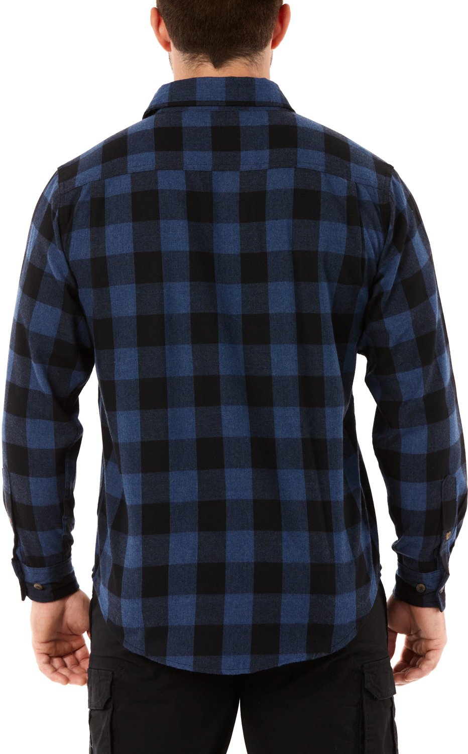 Smith's Workwear Men's Buffalo 2-Pocket Flannel Shirt - view number 3