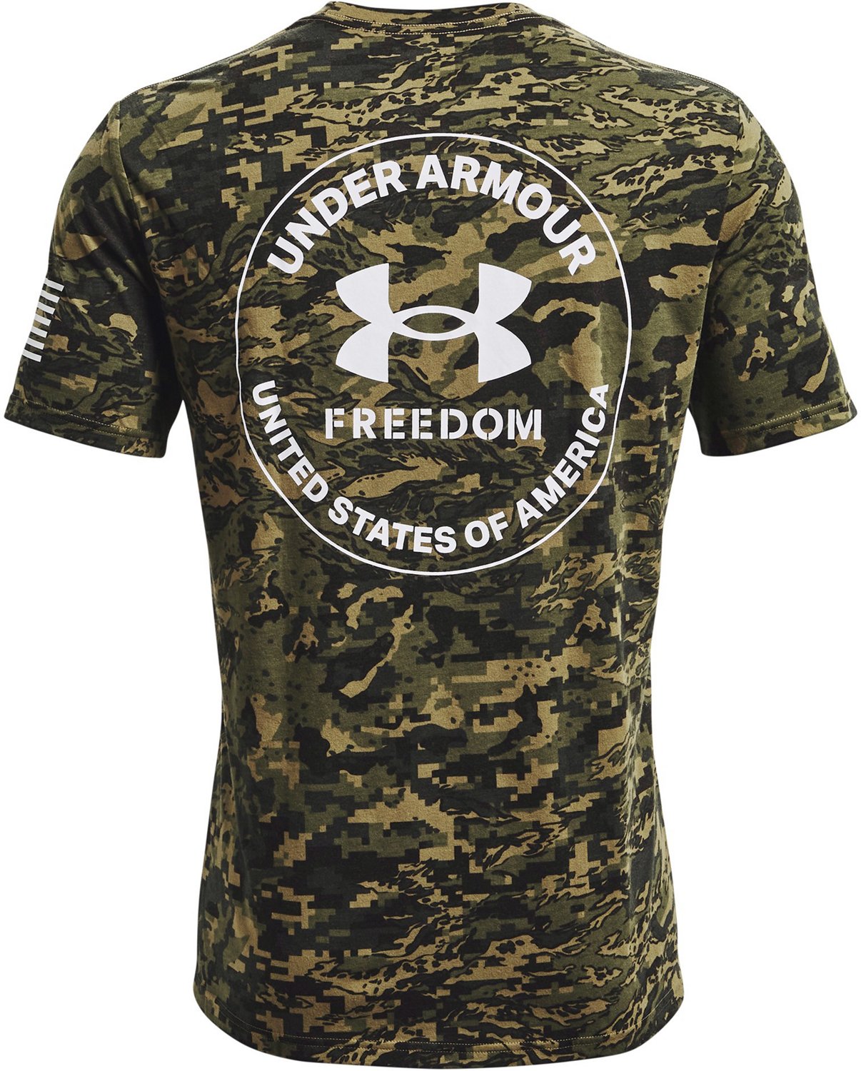 Under Armour Men's New Freedom Camo Short Sleeve T-shirt - view number 4