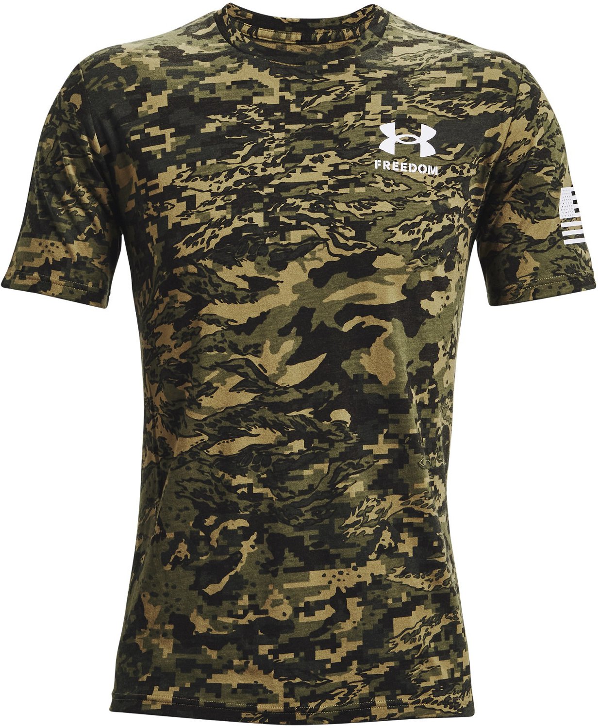 Under Armour Men's New Freedom Camo Short Sleeve T-shirt - view number 3