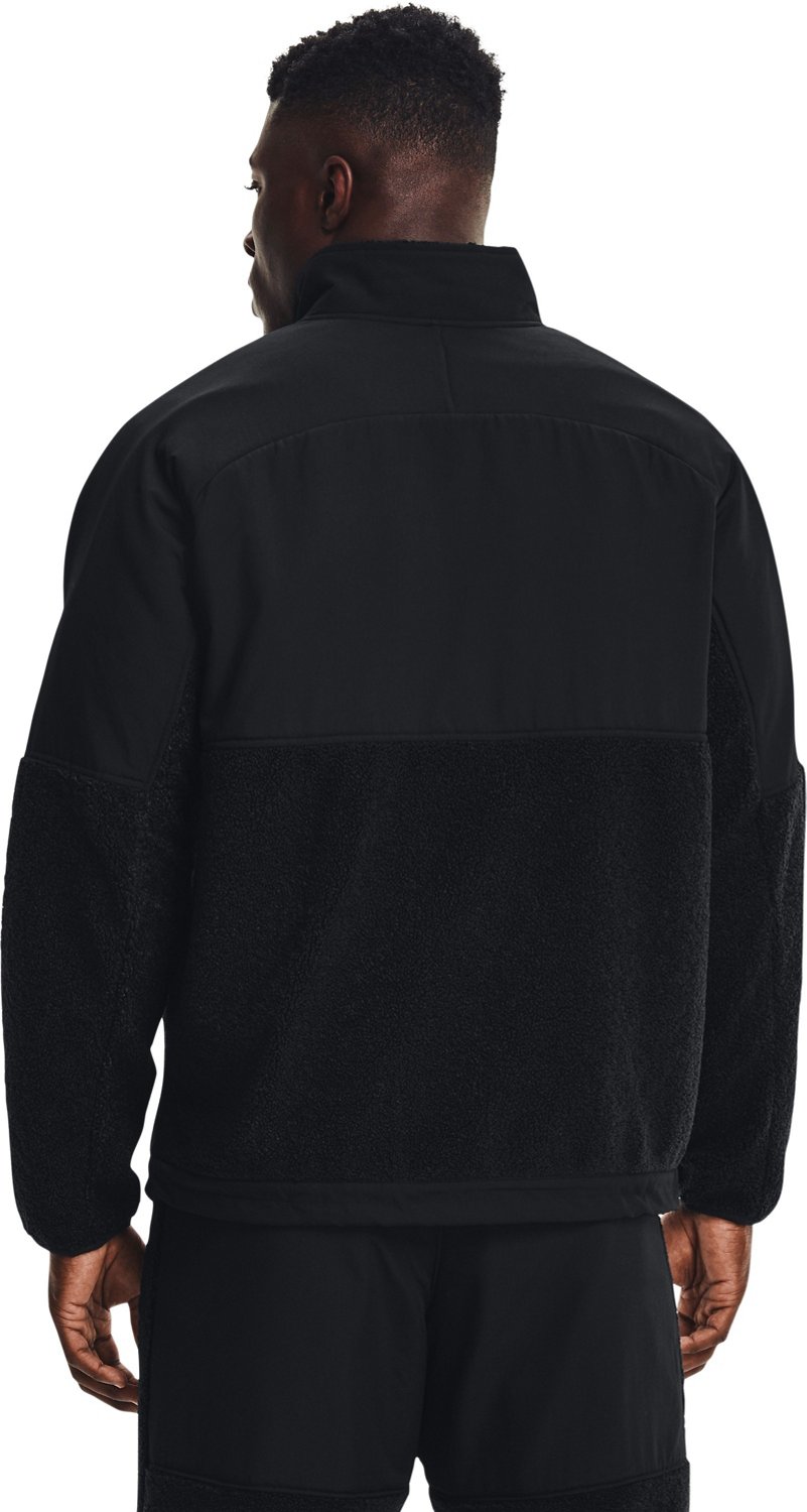 Under Armour Men's Mission Fleece Swacket Jacket Academy