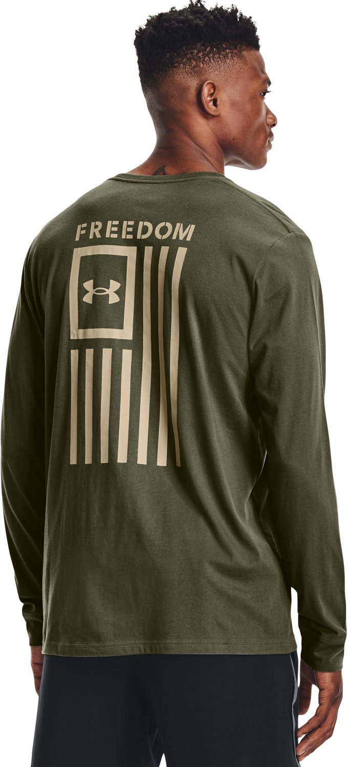 Under Armour Men's New Freedom Flag Long Sleeve T-shirt | Academy