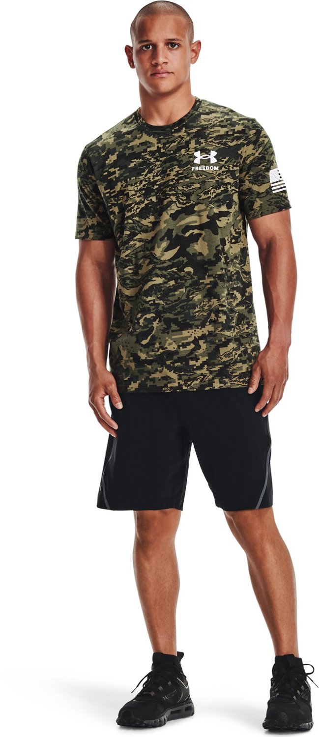 Under Armour Men's New Freedom Camo Short Sleeve T-shirt - view number 2