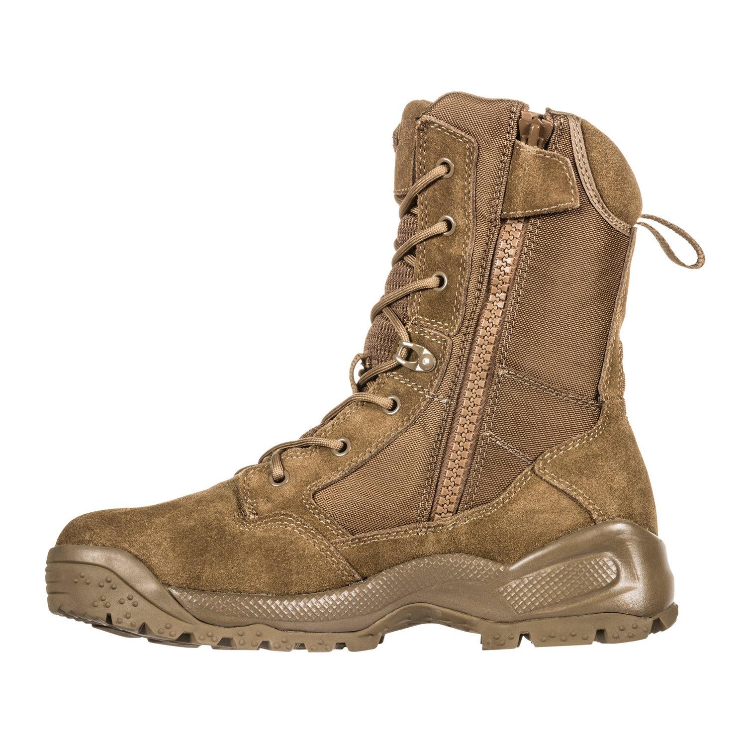 5.11 Tactical Men's A.T.A.C. 2.0 Desert 8 in Side Zip Tactical Boots                                                             - view number 2