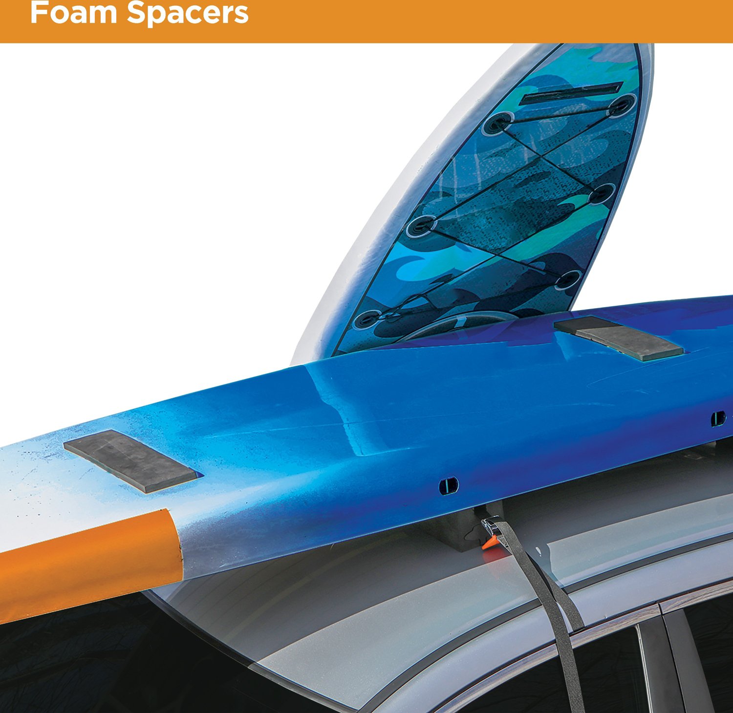 Rightline Gear Foam Block Stand Up Paddle Board Carrier                                                                          - view number 5