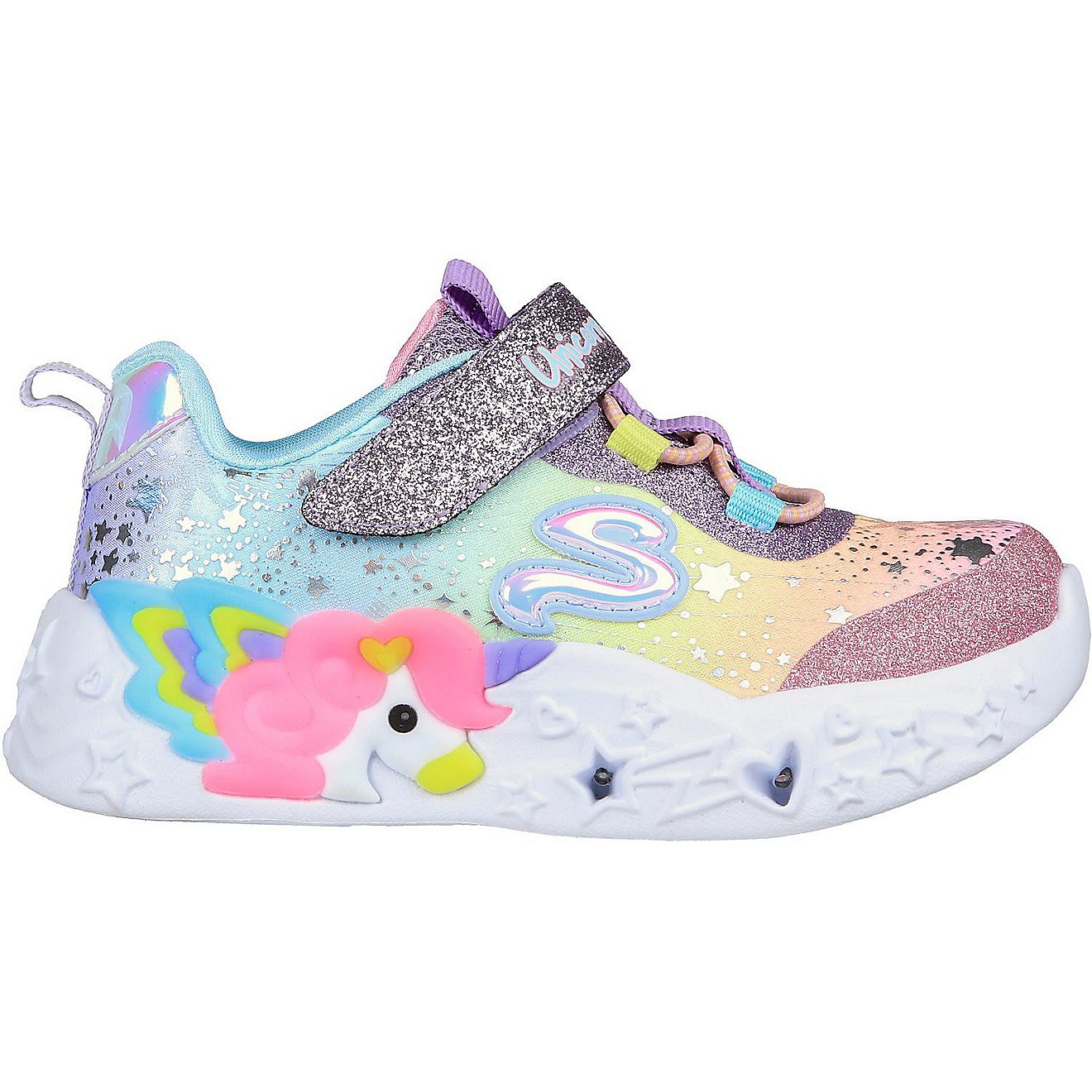 SKECHERS Toddler Girls' Unicorn Dreams Lighted Shoes | Academy