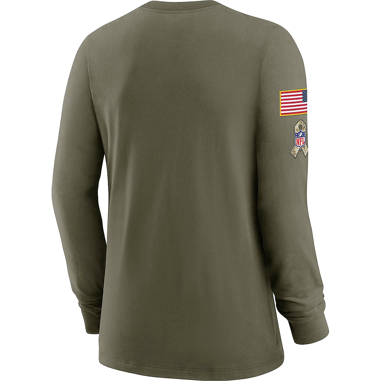 Nike Women's New Orleans Saints Salute to Service Long Sleeve T-shirt                                                            - view number 2
