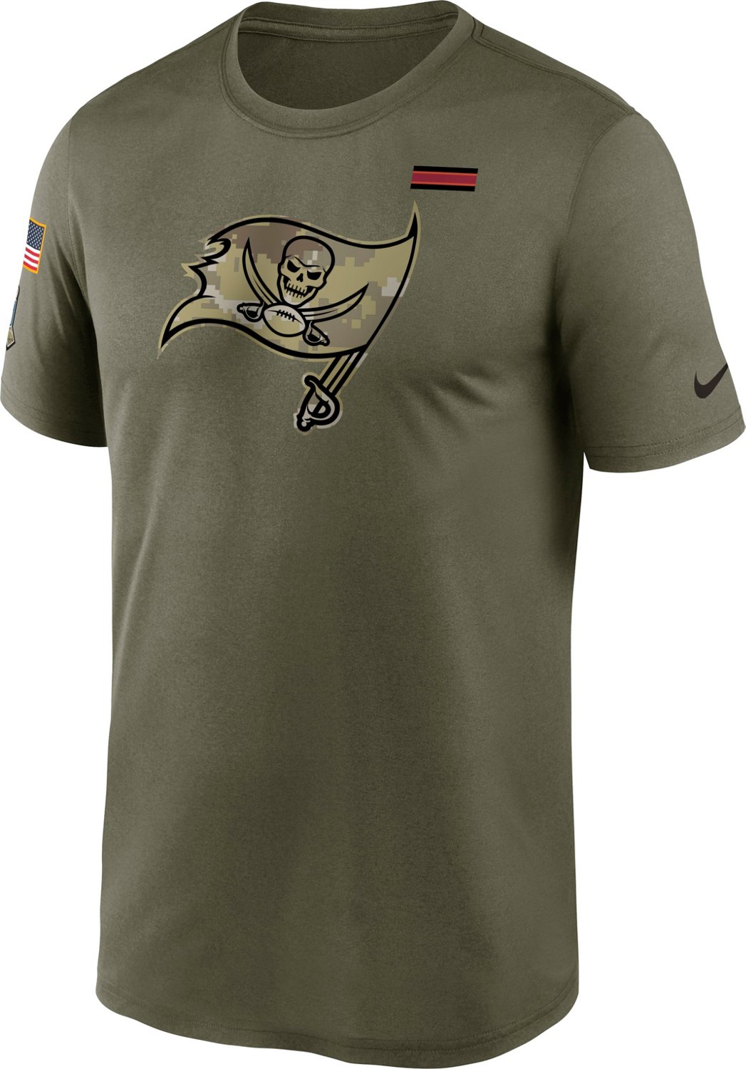 Nike Nfl Tampa Bay Buccaneers Salute To Service Tee, Hoodies & Jackets, Clothing & Accessories