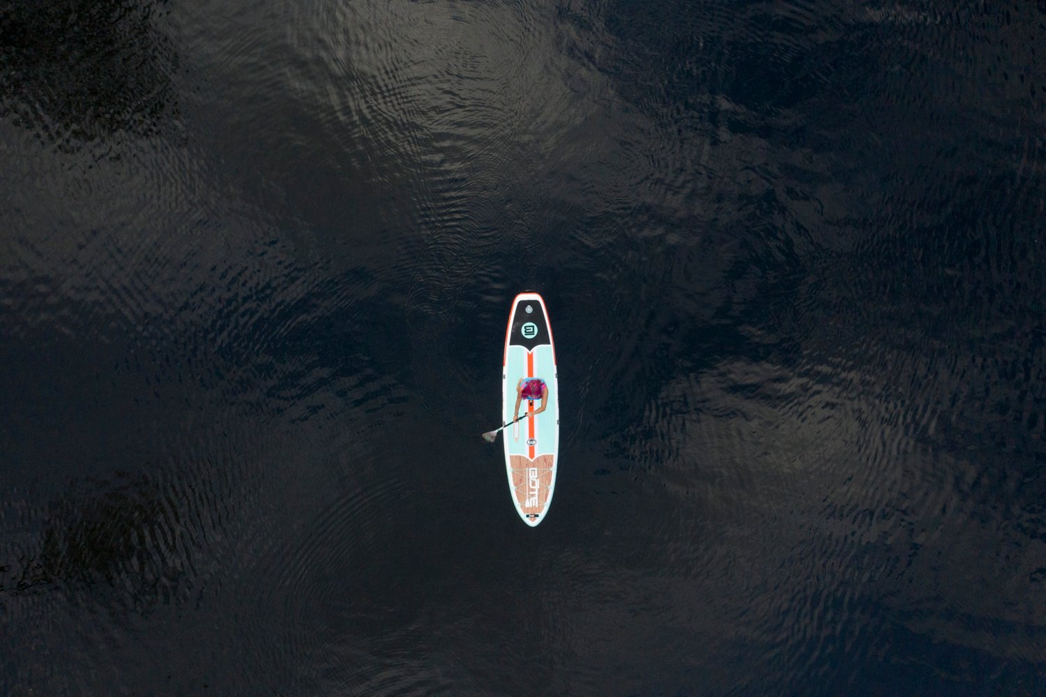 BOTE Breeze Aero 10'8" Classic Teak Inflatable Stand Up Paddle Board                                                             - view number 7