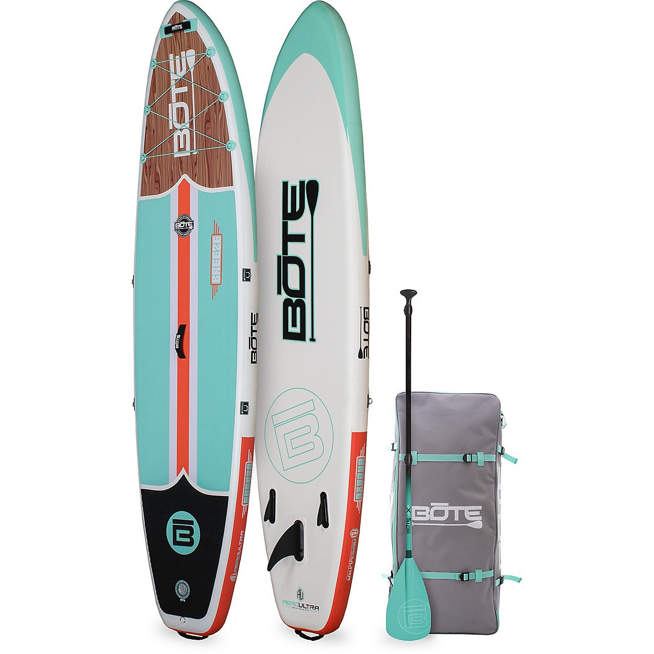 BOTE Breeze Aero 10'8" Classic Teak Inflatable Stand Up Paddle Board                                                             - view number 2