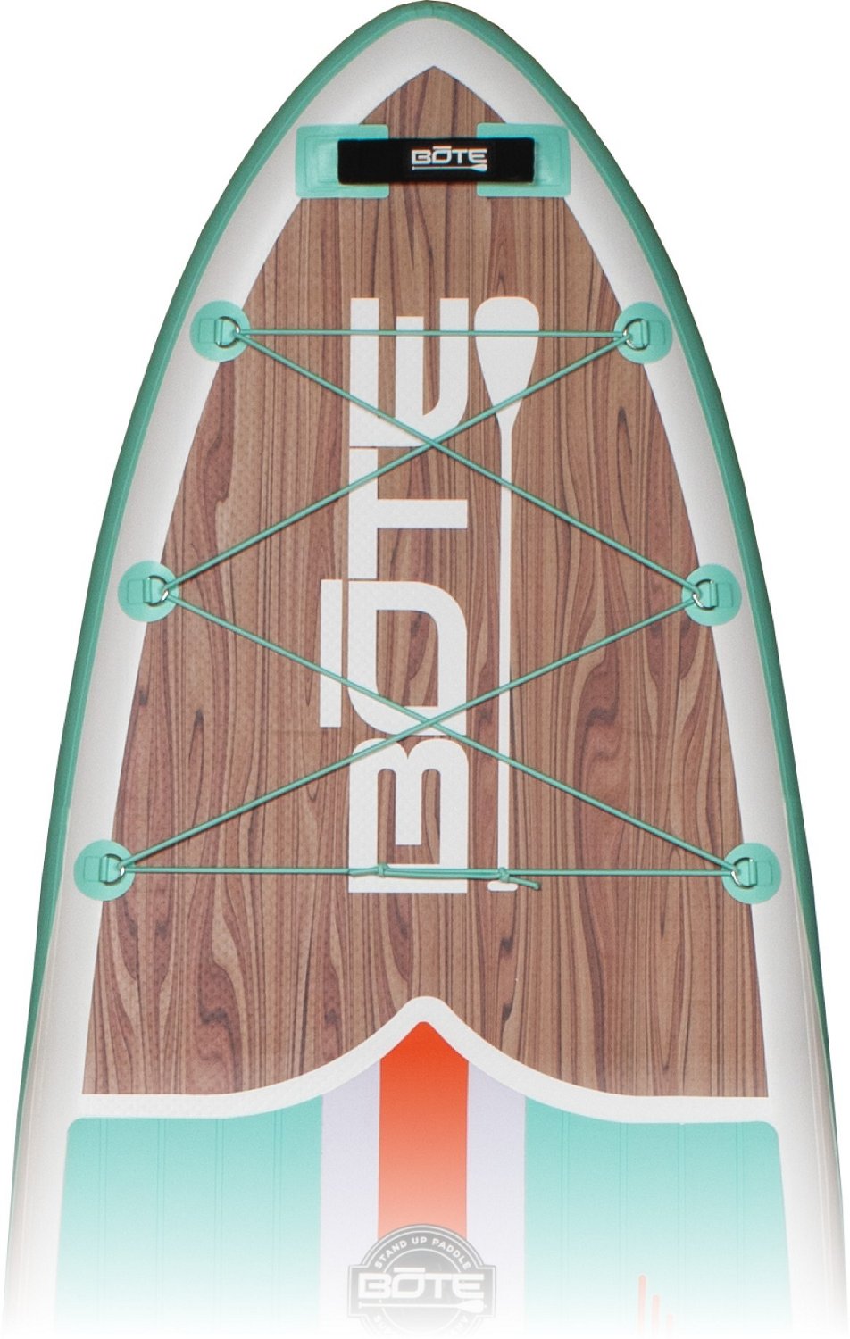 BOTE Breeze Aero 10'8" Classic Teak Inflatable Stand Up Paddle Board                                                             - view number 3
