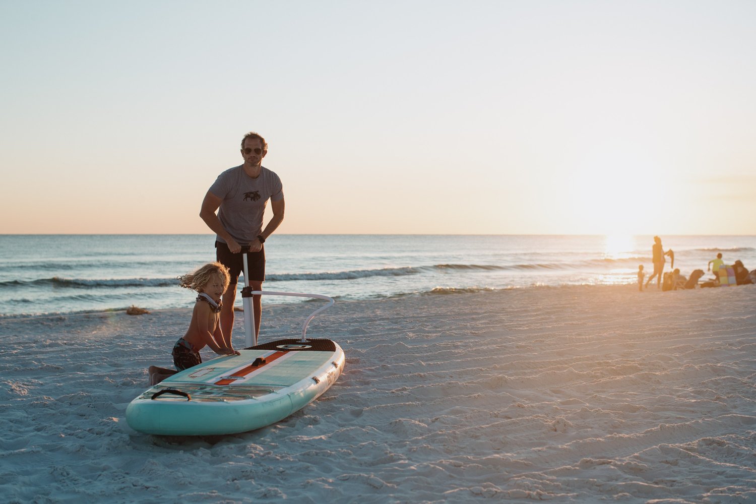 BOTE Breeze Aero 10'8" Classic Teak Inflatable Stand Up Paddle Board                                                             - view number 5