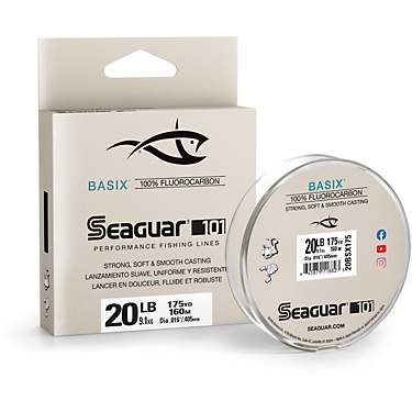 Seaguar 101 Basix 175 yd Fluorocarbon Fishing Line                                                                              