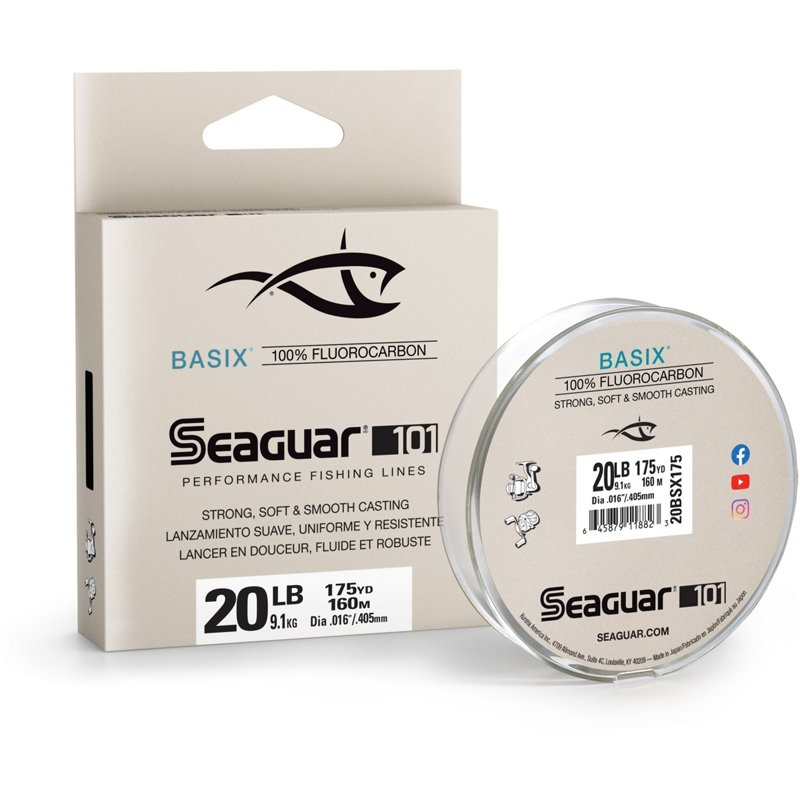 Photos - Fishing Line SEAGUAR 101 Basix 175 yd Fluorocarbon , 4 Lbs - s at Academy Sports 04BX200 