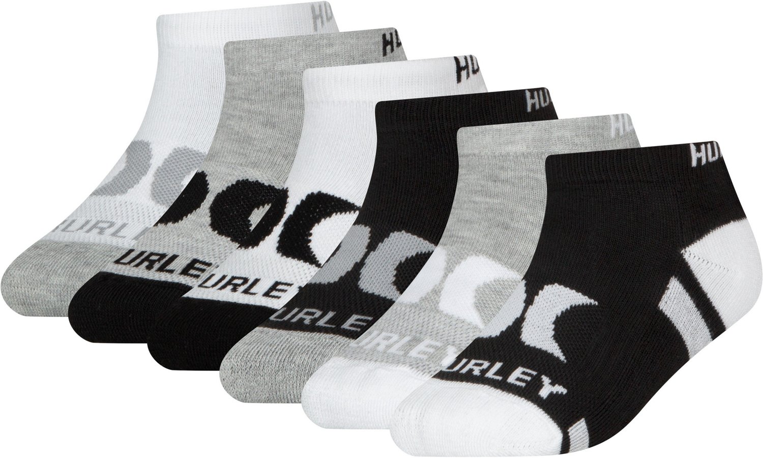 Hurley Kids’ Basics Low-Cut Socks 10-Pack | Academy