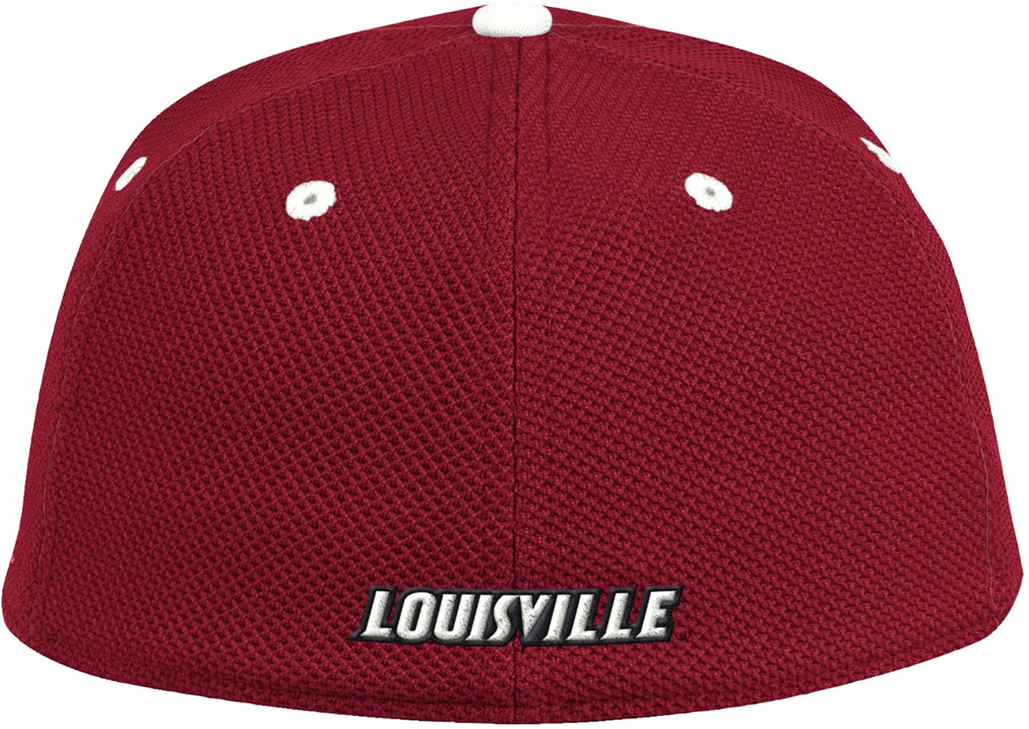 adidas Adults' University of Louisville Fitted Cap - view number 2