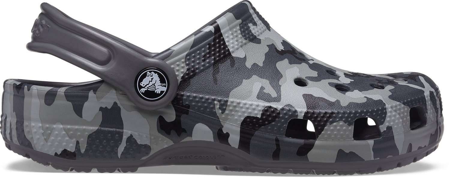 Crocs Kids' PSGS Classic Camo Clogs