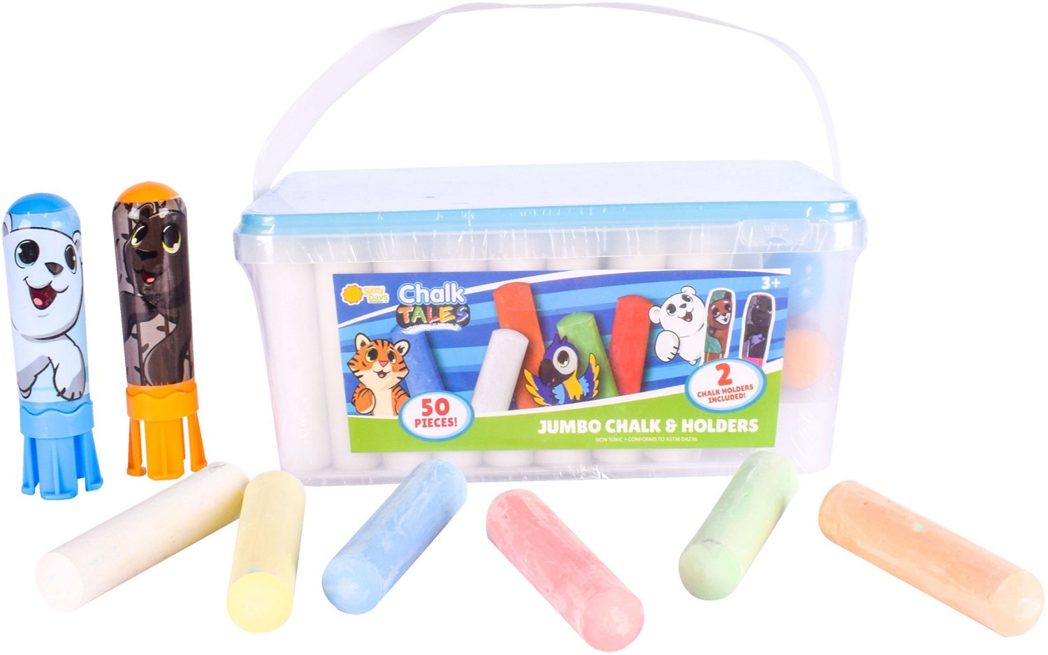 Chalk Tales Chalk Bucket 50-Pack                                                                                                 - view number 3