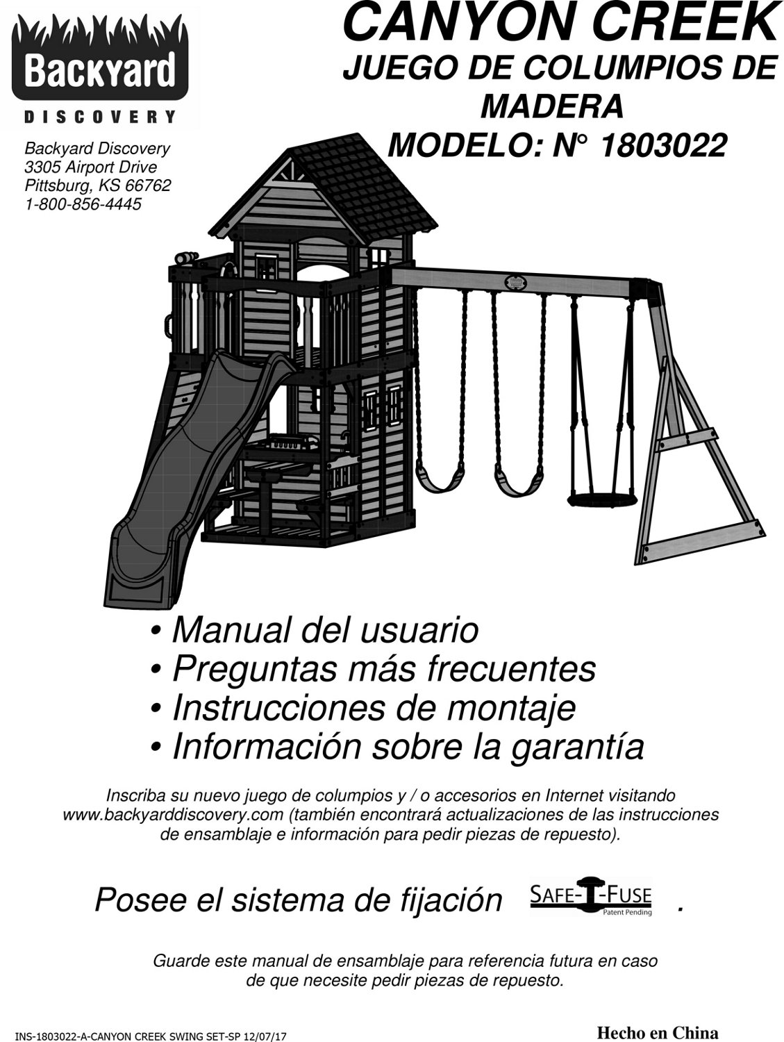 Backyard Discovery Canyon Creek Wooden Playset Academy