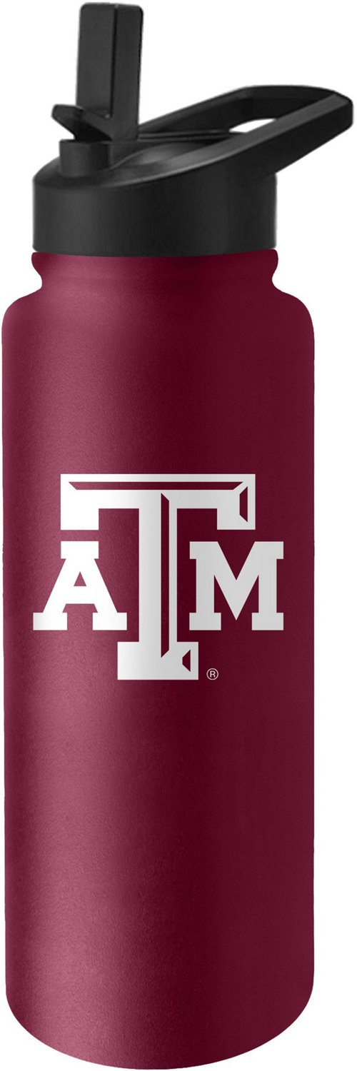 Logo Texas A&M University Quencher Stainless 34 oz Water Bottle - view number 1