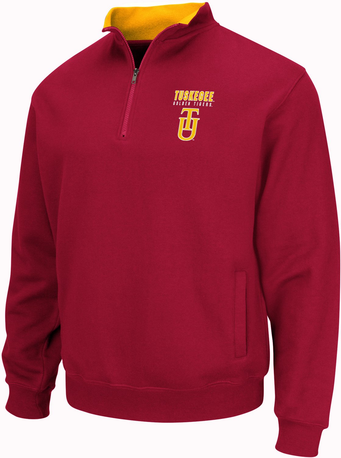 Colosseum Athletics Men's Tuskegee University Walker Fleece 1/4-Zip ...