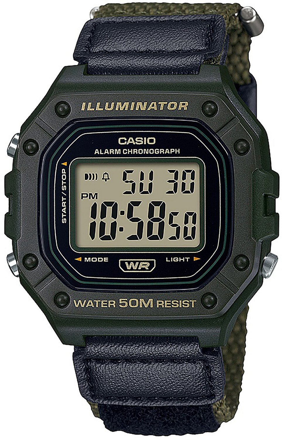 Casio watch on sale with velcro strap