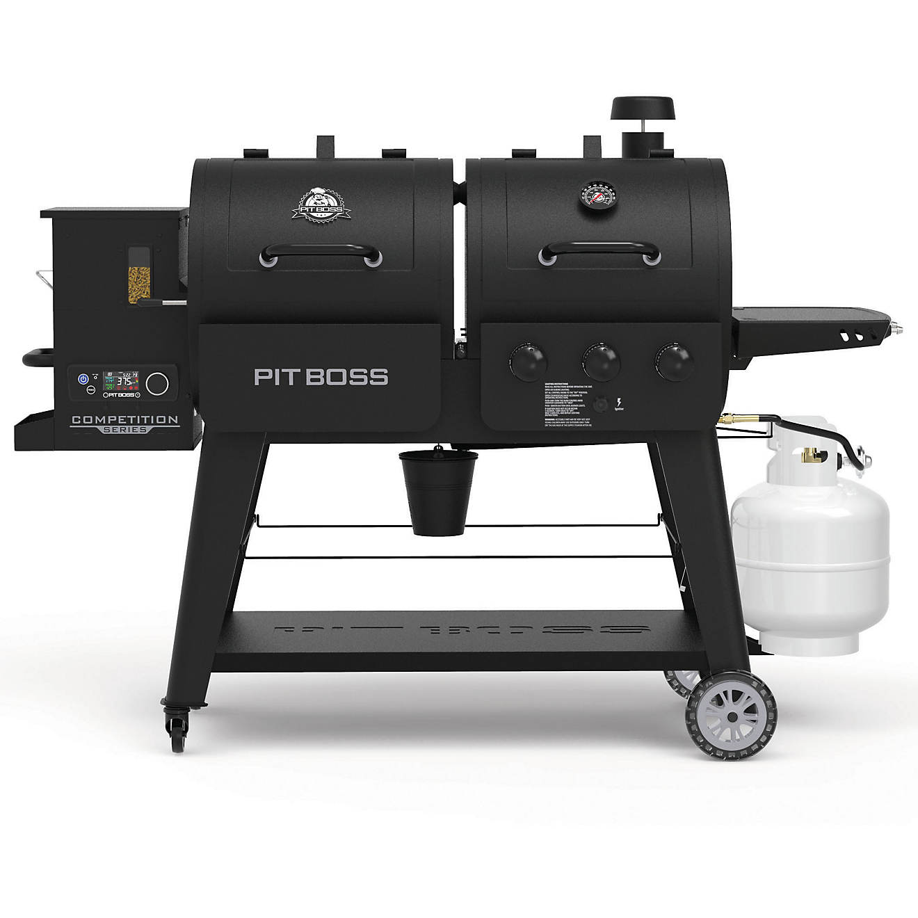 Pit Boss 1230 Competition Series Pellet/Gas Combo Grill                                                                          - view number 1