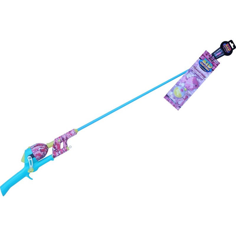 Kid Casters No Tangle Camo Rod and Reel Combo, Standard - Spincast Combos at Academy Sports