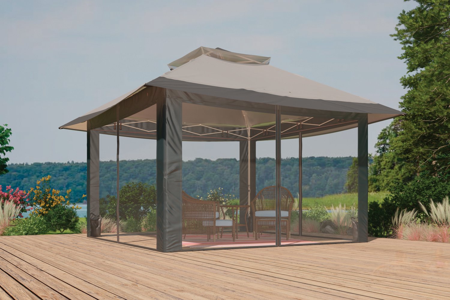 Mosaic 13 ft x 13 ft Gazebo                                                                                                      - view number 1 selected