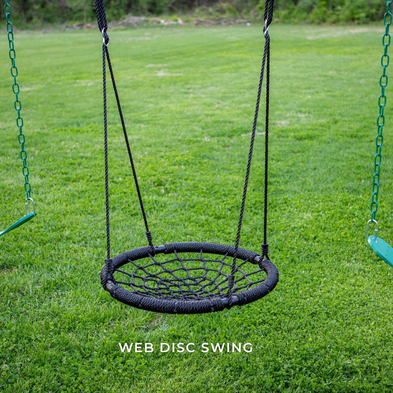 Backyard Discovery Little Brutus Heavy Duty Metal Swing Set Academy