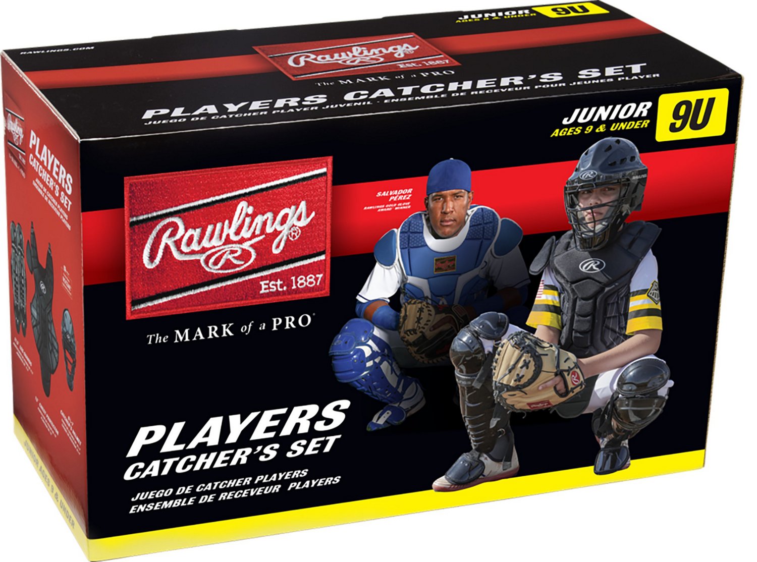 Rawlings Kids' Players Series Catcher's Set Academy