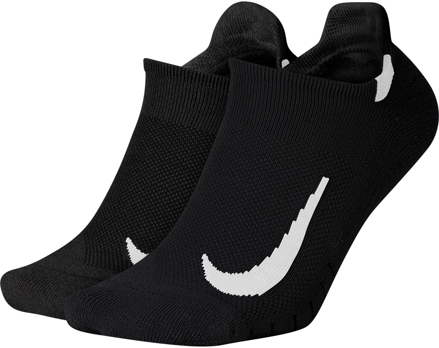 Nike Women's Multiplier No Show Socks 2 Pack Academy