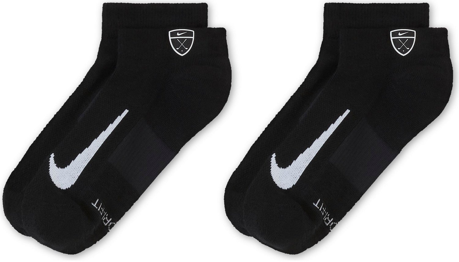 Nike Golf Multiplier Low Cut Socks 2 Pack Academy