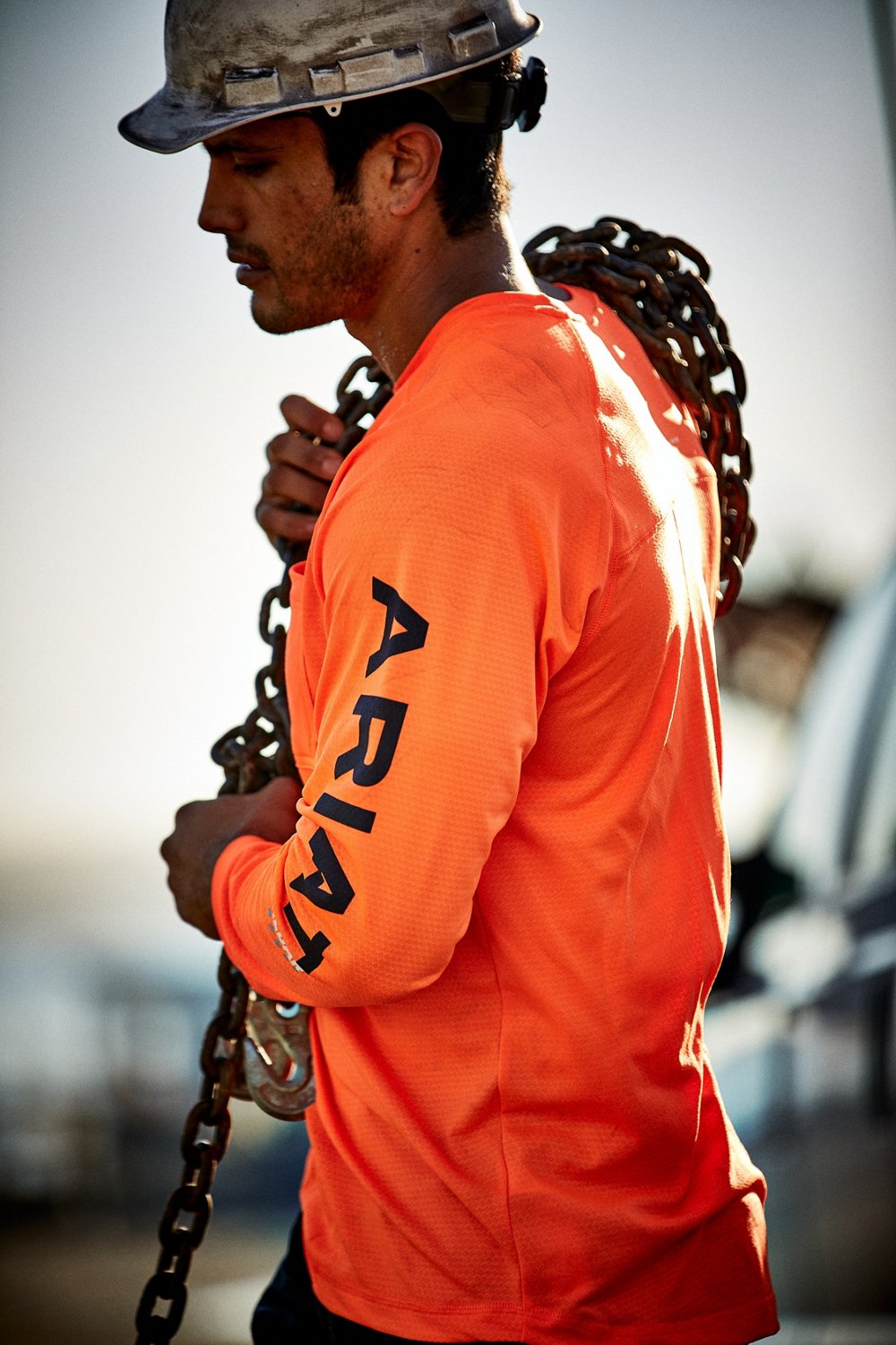 Ariat Men's Rebar HeatFighter Long Sleeve T-shirt - view number 6