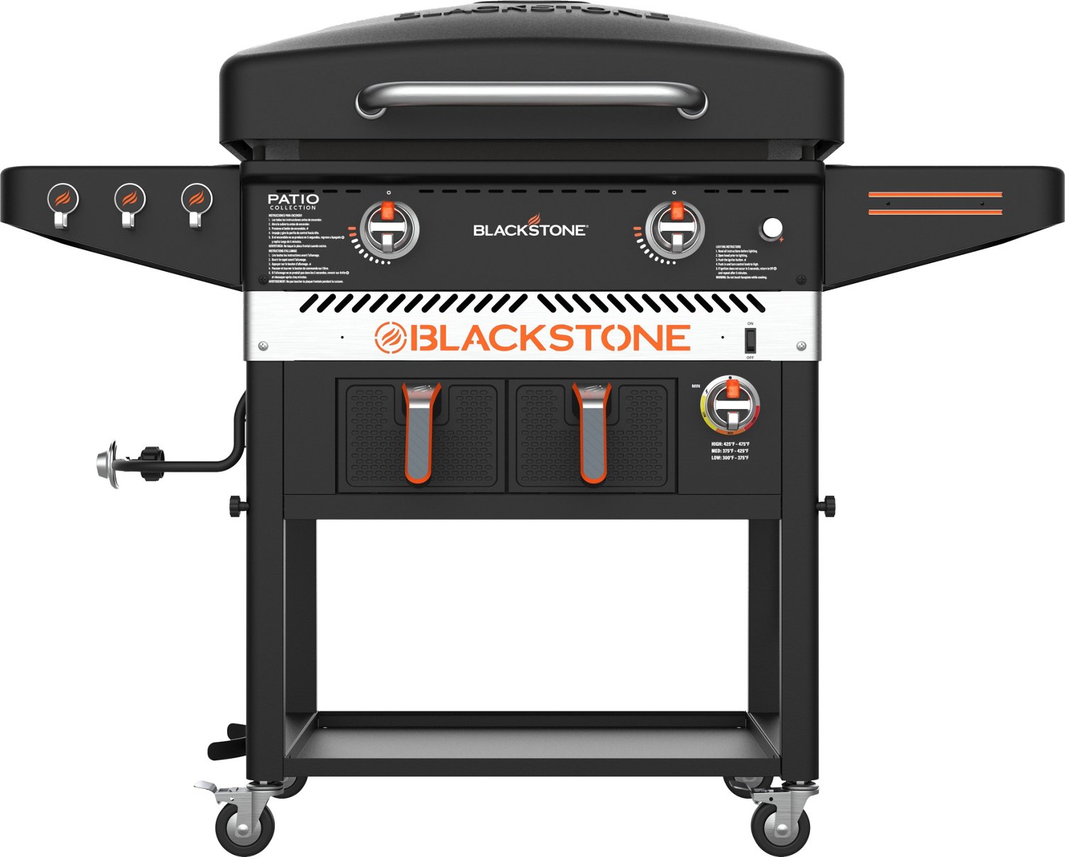 Academy flat top outlet grill