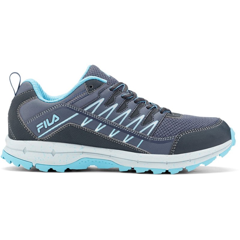 Fila Women's Evergrand 21.5 Trail Running Shoes Gray Light/Blue, 7 - Women's Athletic Lifestyle at Academy Sports product image