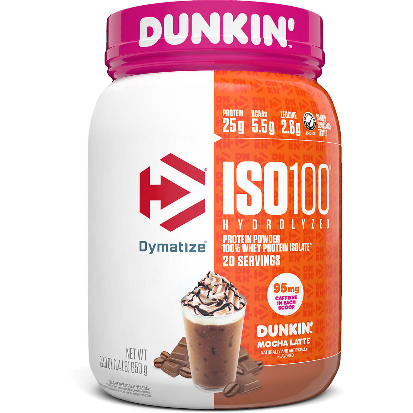 Dymatize ISO 100 Hydrolyzed Whey Protein                                                                                         - view number 1