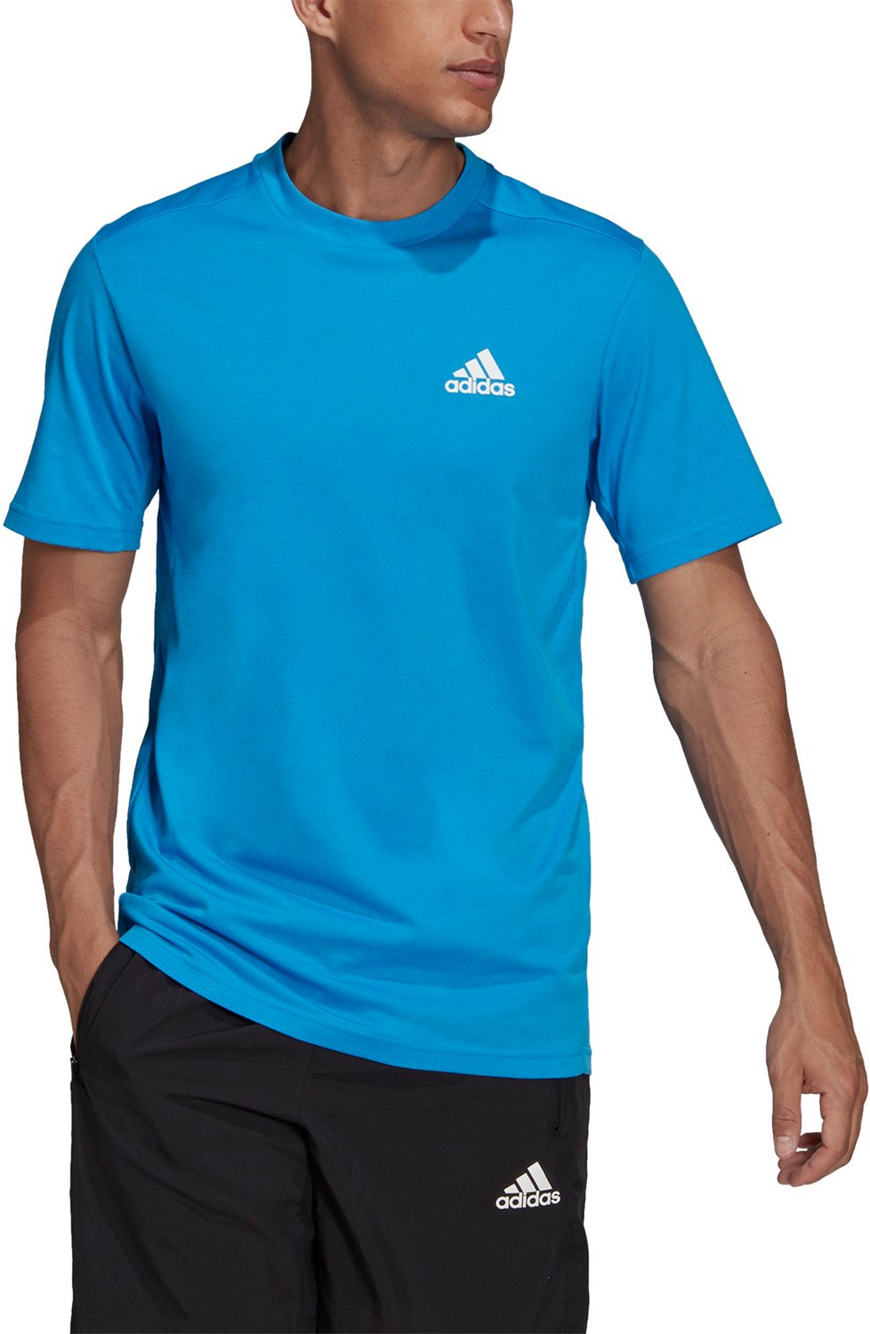 adidas Men’s D2M FR Training Short Sleeve T Shirt