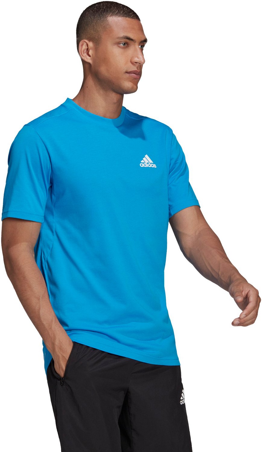 adidas Men’s D2M FR Training Short Sleeve T Shirt