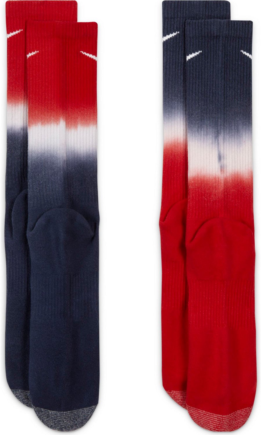 Nike Dip Dye Everyday Plus Cush Crew Socks 2 Pack | Academy