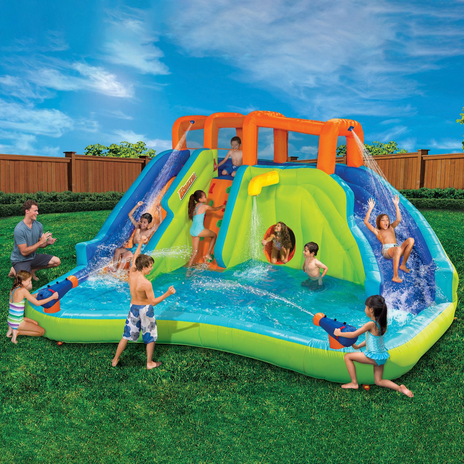 Banzai Double Drencher Water Park | Academy