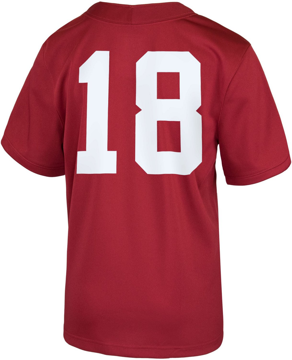 Nike Men's Alabama Script A Limited Vapor Fuse Home Jersey Top in Team Crimson Size 2XL | Polyester