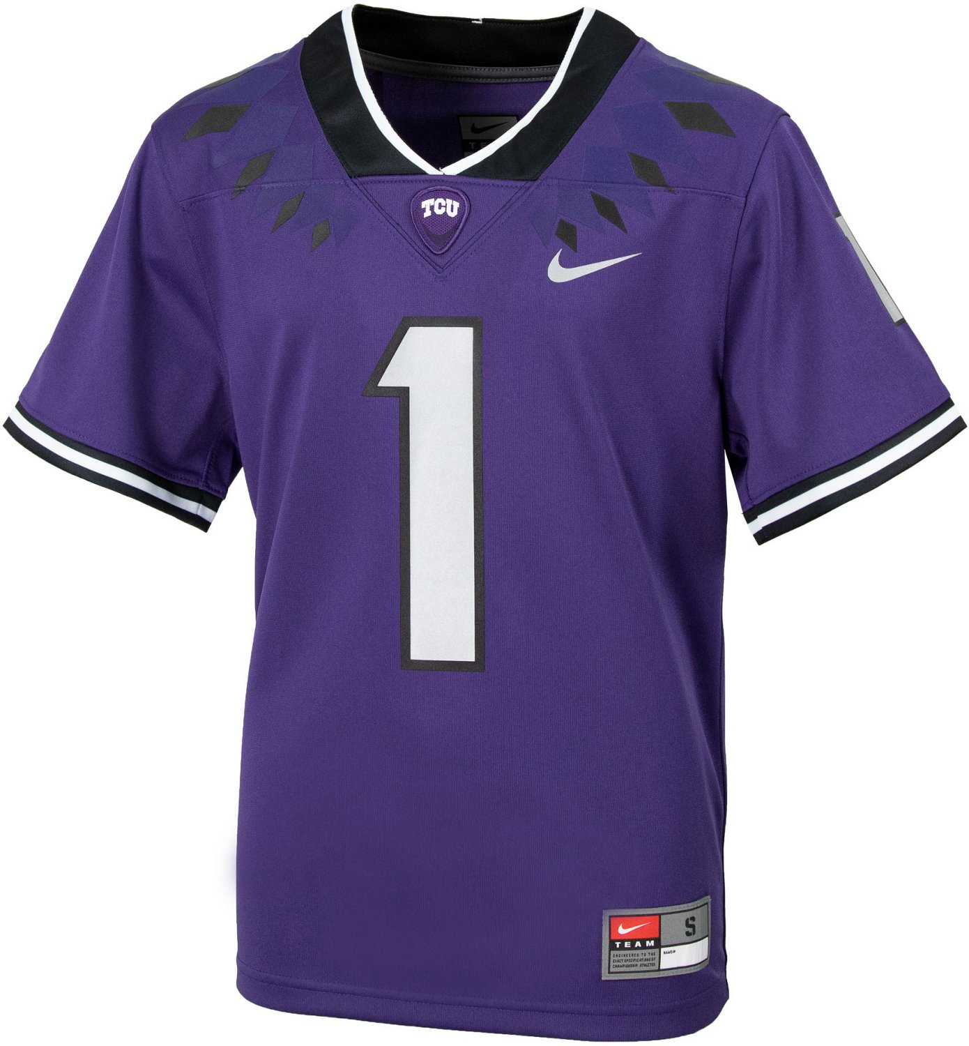 Nike Boys' Texas Christian University Untouchable Football Jersey Academy